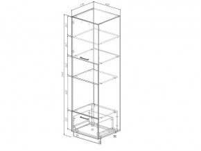 П7 3 Пенал-колонна в Сатке - satka.mebel74.com | фото