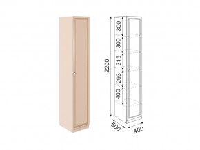 Пенал Беатрис модуль 4 Дуб млечный в Сатке - satka.mebel74.com | фото