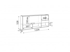 Полка 1 Дуглас модуль 10 в Сатке - satka.mebel74.com | фото 2