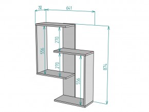 Полка S69 в Сатке - satka.mebel74.com | фото 3