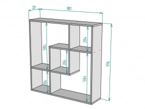 Полка S81 в Сатке - satka.mebel74.com | фото 3