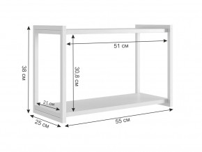 Полка Юниор графит/черный муар в Сатке - satka.mebel74.com | фото 2