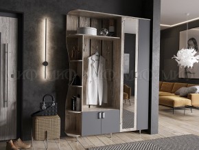 Прихожая Лика-1 Дуб юкон, Графит в Сатке - satka.mebel74.com | фото 1