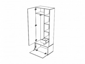 Прихожая Инес со шкафом в Сатке - satka.mebel74.com | фото 4