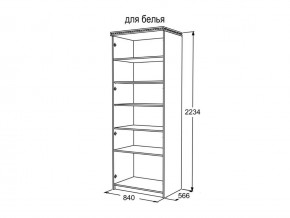 Шкаф 2-х створчатый для белья Ольга 13 в Сатке - satka.mebel74.com | фото 3