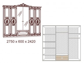 Шкаф 6-и дверный с зеркалами в Сатке - satka.mebel74.com | фото