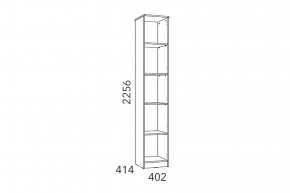 Шкаф для книг Фанк НМ 013.03-01 М в Сатке - satka.mebel74.com | фото 3