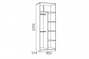 Шкаф для одежды Фанк НМ 014.07 М в Сатке - satka.mebel74.com | фото 3