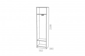 Шкаф для одежды Оливия НМ 014.71 Х правый в Сатке - satka.mebel74.com | фото 3