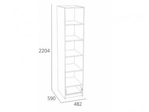 Шкаф для одежды Оттавия НМ 011.20 Антрацит в Сатке - satka.mebel74.com | фото 2