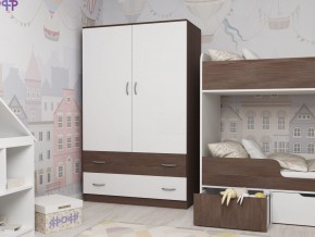 Шкаф двухстворчатый бодега-белый в Сатке - satka.mebel74.com | фото