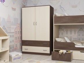 Шкаф двухстворчатый бодега-дуб молочный в Сатке - satka.mebel74.com | фото