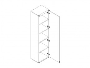 Шкаф JREG 1d Индиана сосна каньон в Сатке - satka.mebel74.com | фото 2