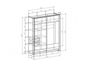 Шкаф-купе 1800 Либерти в Сатке - satka.mebel74.com | фото 4