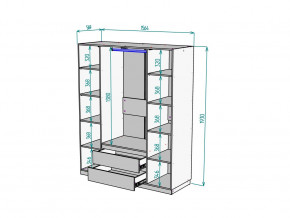 Шкаф Malta light H302 Белый в Сатке - satka.mebel74.com | фото 2