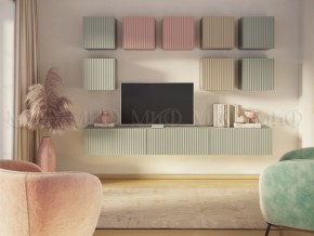 Шкаф навесной малый Оливия Шарли Pink в Сатке - satka.mebel74.com | фото 2