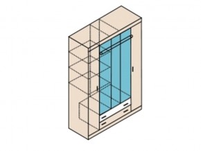 Шкаф Ника Н13 для одежды с ящиками в Сатке - satka.mebel74.com | фото 2