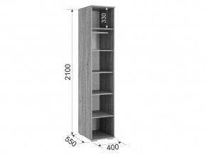 Шкаф однодверный 01.01 Лайк ручка какао в Сатке - satka.mebel74.com | фото 3