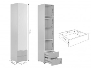 Шкаф однодверный 107.01 Зефир белый в Сатке - satka.mebel74.com | фото 2