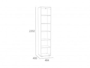 Шкаф-пенал Элиот НМ 041.71 в Сатке - satka.mebel74.com | фото 2