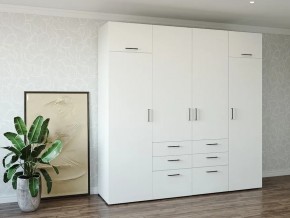 Шкаф распашной 2400Б Жемчуг в Сатке - satka.mebel74.com | фото 1