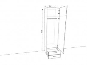 Шкаф распашной Ш639ЯМК Антрацит в Сатке - satka.mebel74.com | фото 2