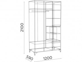 Шкаф универсальный Гринвич мод.9 в Сатке - satka.mebel74.com | фото 3