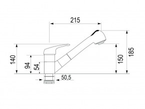 Смеситель Impact G08940 в Сатке - satka.mebel74.com | фото 2