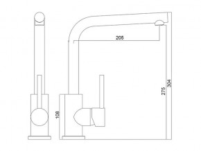 Смеситель Impact LM2104 в Сатке - satka.mebel74.com | фото 2