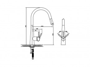 Смеситель Logic LM2181 Chrome в Сатке - satka.mebel74.com | фото 2