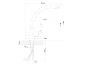 Смесители Florentina Шале бронза в Сатке - satka.mebel74.com | фото 2