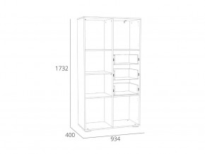 Стеллаж Элиот НМ 041.73 в Сатке - satka.mebel74.com | фото 2