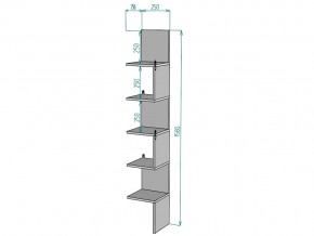 Стеллаж S101 в Сатке - satka.mebel74.com | фото 3