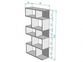 Стеллаж S6 в Сатке - satka.mebel74.com | фото 3