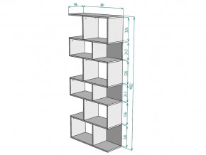 Стеллаж S7 в Сатке - satka.mebel74.com | фото 3