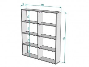 Стеллаж S91 в Сатке - satka.mebel74.com | фото 3