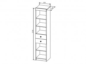 Стеллаж Сканди СД450.1 в Сатке - satka.mebel74.com | фото 2