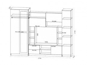 Стенка Марта 11 сосна карелия в Сатке - satka.mebel74.com | фото 4