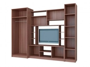 Стенка Марта 11 ясень темный/ясень светлый в Сатке - satka.mebel74.com | фото 2