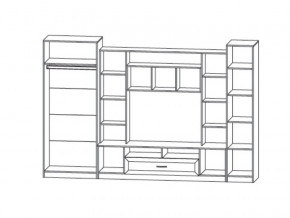 Стенка Прага-1 в Сатке - satka.mebel74.com | фото 2