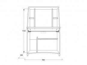 Стол компьютерный СК 3 млечный дуб в Сатке - satka.mebel74.com | фото 2