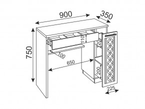 Стол малый М36 Тиффани в Сатке - satka.mebel74.com | фото 4