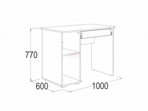 Стол письменный 2 Омега 16 в Сатке - satka.mebel74.com | фото 2