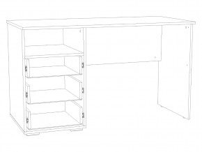 Стол письменный Банни НМ 041.40 фасад Бисквит в Сатке - satka.mebel74.com | фото 4