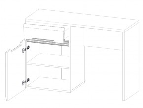 Стол туалетный S205-ТОL1D1S Ацтека белый в Сатке - satka.mebel74.com | фото 2