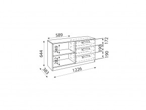 ТВ тумба Дуглас модуль 12 в Сатке - satka.mebel74.com | фото 2