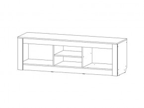 ТВ-тумба Ривьера анкор светлый в Сатке - satka.mebel74.com | фото 2