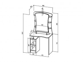 Туалетный столик Коста-Рика в Сатке - satka.mebel74.com | фото 2