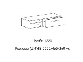 Тумба 1220 (низкая) в Сатке - satka.mebel74.com | фото