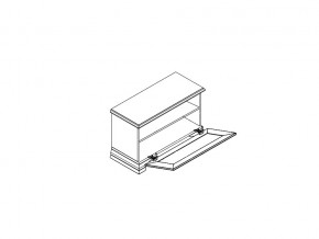 Тумба для обуви S320-SFK1B Кентаки Белый в Сатке - satka.mebel74.com | фото 2